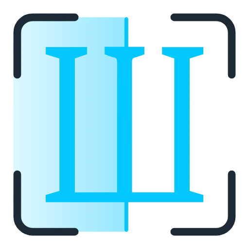 🔵 Эмодзи «Scan Blue» для Telegram