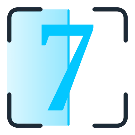 7️⃣ Эмодзи «Scan Blue» для Telegram