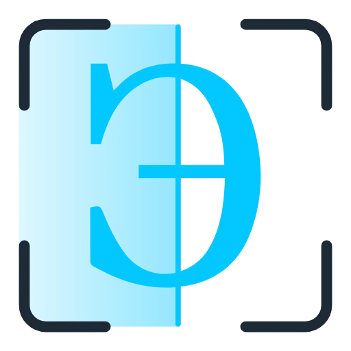 🔵 Эмодзи «Scan Blue» для Telegram
