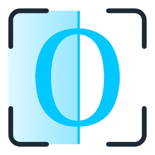 🔵 Эмодзи «Scan Blue» для Telegram