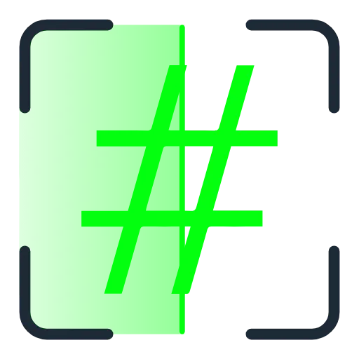 #️⃣ Эмодзи «Scan Green» для Telegram