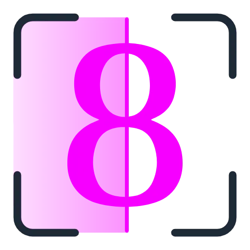 8️⃣ Эмодзи «Scan Pink» для Telegram