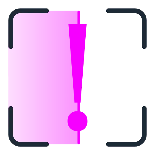 ❗️ Эмодзи «Scan Pink» для Telegram