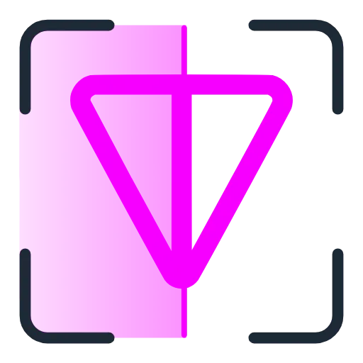 🤑 Эмодзи «Scan Pink» для Telegram