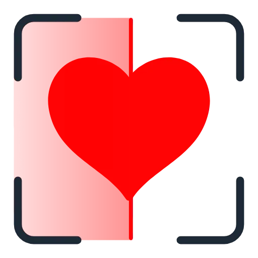 ❤️ Эмодзи «Scan Red» для Telegram