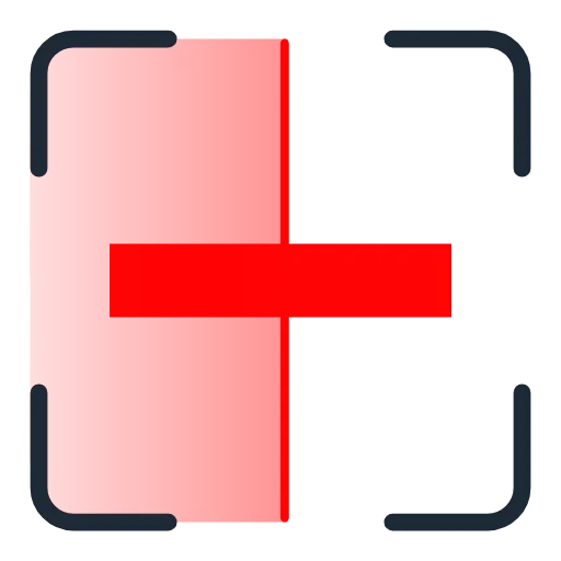 ➖ Эмодзи «Scan Red» для Telegram