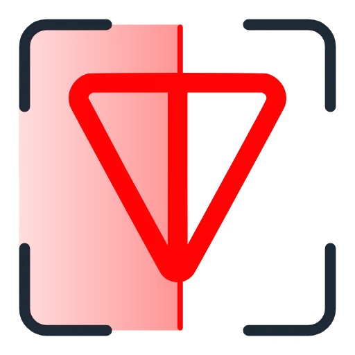 🤑 Эмодзи «Scan Red» для Telegram