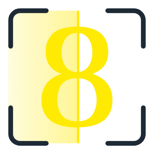 8️⃣ Эмодзи «Scan Yellow» для Telegram