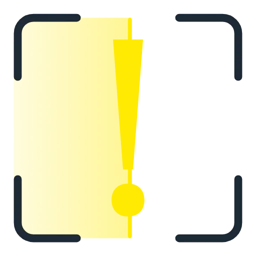 ❗️ Эмодзи «Scan Yellow» для Telegram