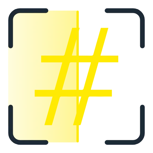 #️⃣ Эмодзи «Scan Yellow» для Telegram