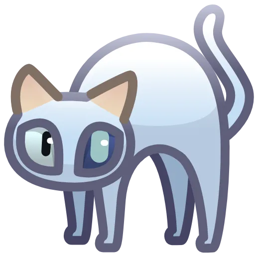 🔠 Эмодзи «Scared Cat» для Telegram