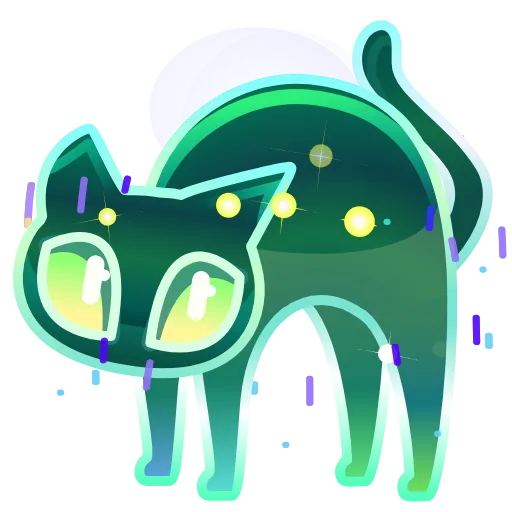 😺 Эмодзи «Scared Cat» для Telegram