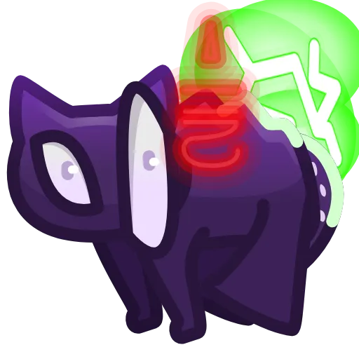 😺 Эмодзи «Scared Cat» для Telegram