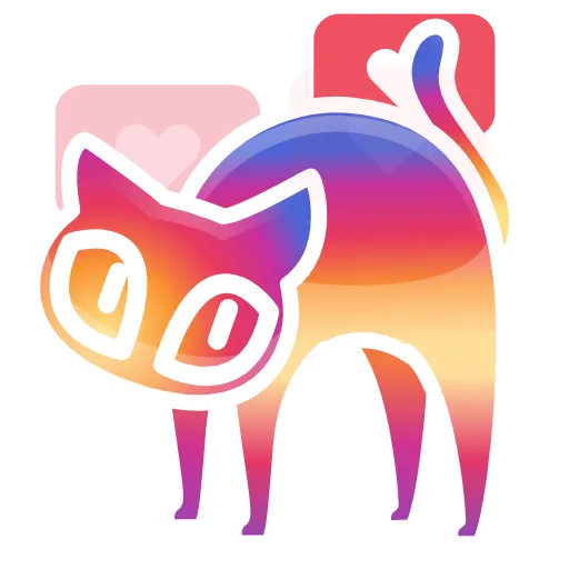 😺 Эмодзи «Scared Cat» для Telegram