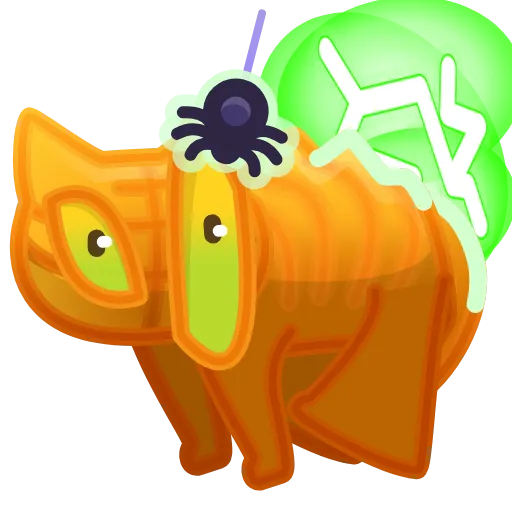 😺 Эмодзи «Scared Cat» для Telegram
