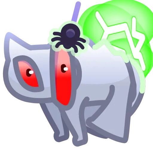 😺 Эмодзи «Scared Cat» для Telegram