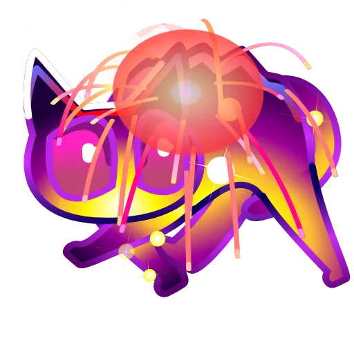 😺 Эмодзи «Scared Cat» для Telegram