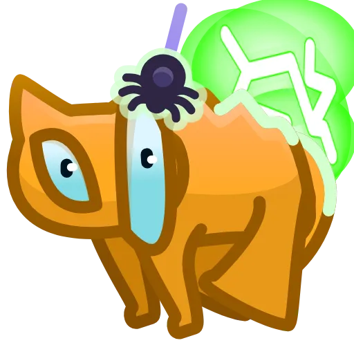 😺 Эмодзи «Scared Cat» для Telegram