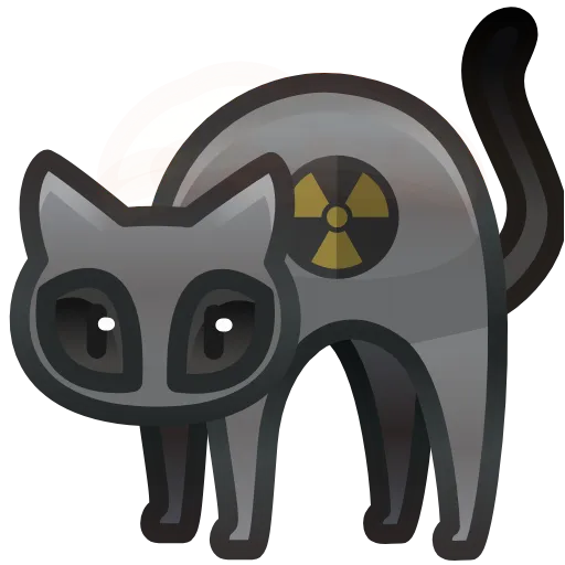 😺 Эмодзи «Scared Cat» для Telegram