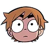 😮 Эмодзи «😁 Scott Pilgrim - Скотт Пилигрим» для Telegram