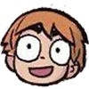 😄 Эмодзи «😁 Scott Pilgrim - Скотт Пилигрим» для Telegram