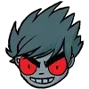 👹 Эмодзи «😁 Scott Pilgrim - Скотт Пилигрим» для Telegram