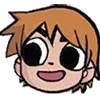 🙂 Эмодзи «😁 Scott Pilgrim - Скотт Пилигрим» для Telegram