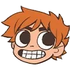 Эмодзи 😁 Scott Pilgrim - Скотт Пилигрим для Telegram — скачать