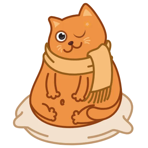 😉 Эмодзи «Scrafcat» для Telegram