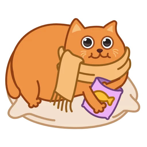 😋 Эмодзи «Scrafcat» для Telegram