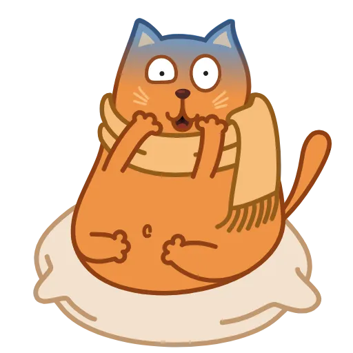 😨 Эмодзи «Scrafcat» для Telegram