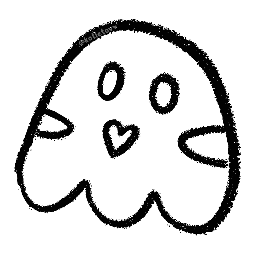 👻 Эмодзи «Каракули» для Telegram