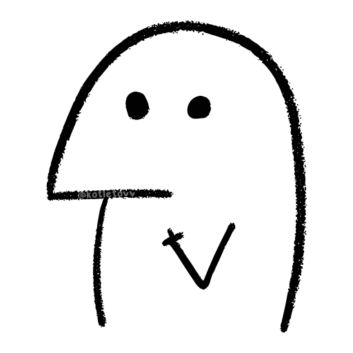 🫥 Эмодзи «Каракули» для Telegram