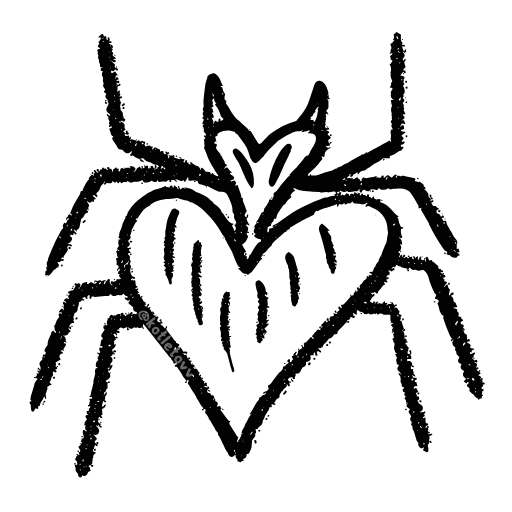 🕷 Эмодзи «Каракули» для Telegram