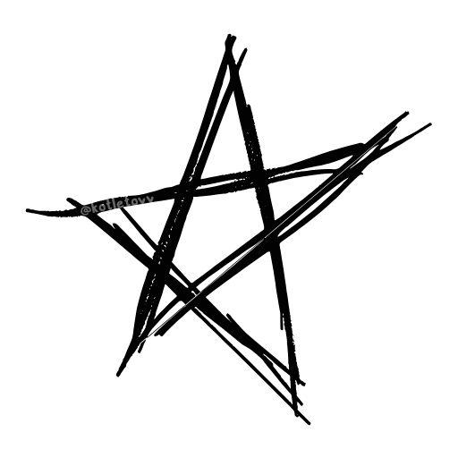 ⭐️ Эмодзи «Каракули» для Telegram