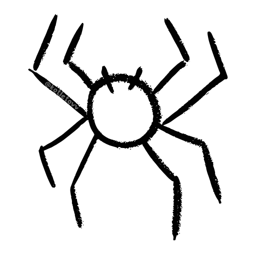 🕷 Эмодзи «Каракули» для Telegram