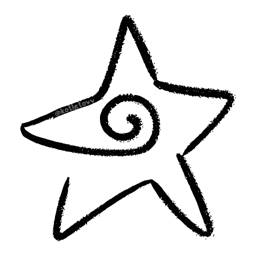 ⭐️ Эмодзи «Каракули» для Telegram