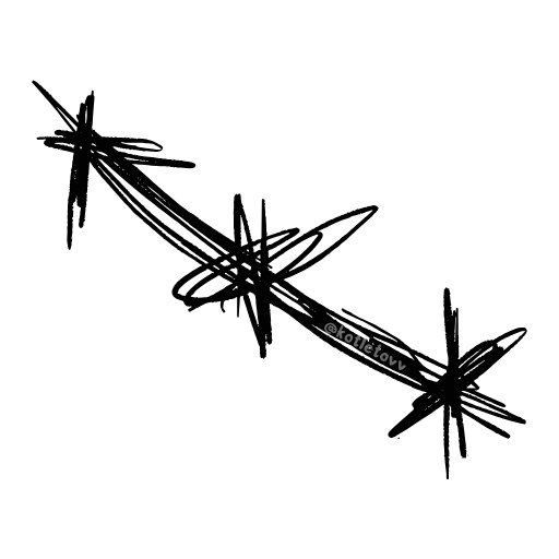 ⛓️ Эмодзи «Каракули» для Telegram