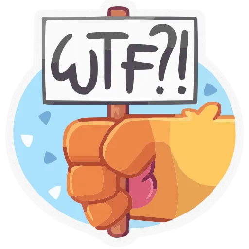🤨 Эмодзи «Лапки царапки» для Telegram