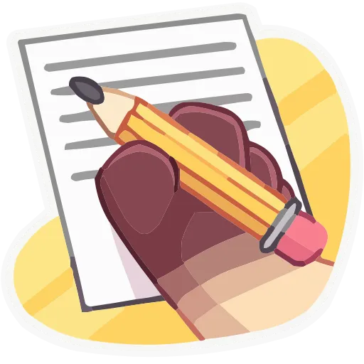 ✏️ Эмодзи «Лапки царапки» для Telegram