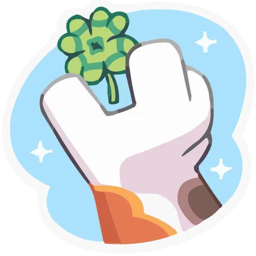 🍀 Эмодзи «Лапки царапки» для Telegram