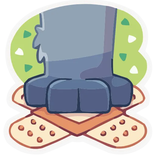 🩹 Эмодзи «Лапки царапки» для Telegram
