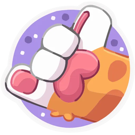 🤙 Эмодзи «Лапки царапки» для Telegram
