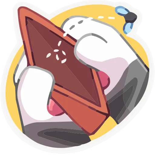 👛 Эмодзи «Лапки царапки» для Telegram
