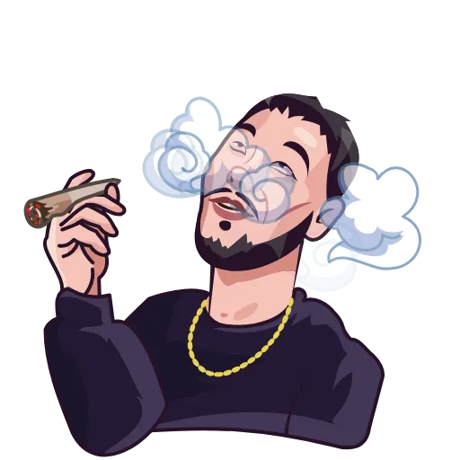 🚬 Стикер «‍ Стикеры со Скриптонитом» для Telegram