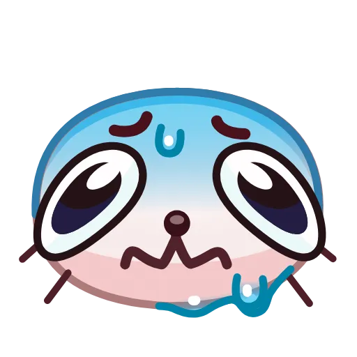 😰 Эмодзи «Seal Emoji» для Telegram