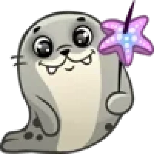 🦭 Стикер «Seals» для Telegram