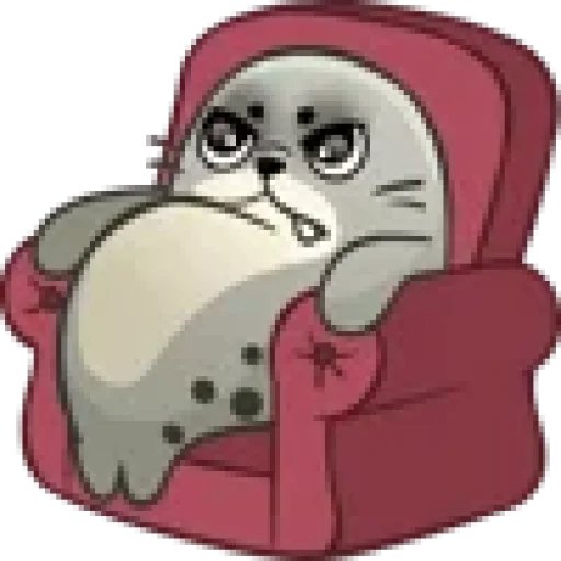 🦭 Стикер «Seals» для Telegram