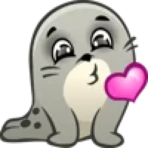 🦭 Стикер «Seals» для Telegram