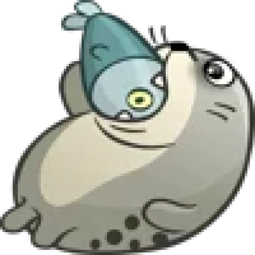 🦭 Стикер «Seals» для Telegram